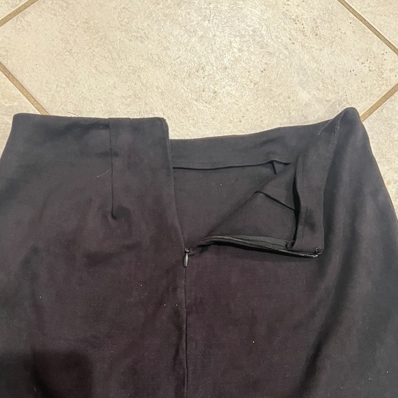 BY THE WAY WOMENS HIGH WAISTED MINI SKIRT, SIZE SMALL, BLACK - Picture 5 of 6